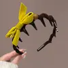 Diadema elegante para uso diario para mujer, diadema versátil retro francesa, pasador de lazo adelgazante, accesorio para el cabello al por mayor