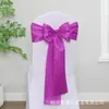 Cintas de Satén para Venta al por Mayor de Comercio Exterior, Decoraciones Florales para Respaldo de Sillas de Banquete y Boda, Fundas para Sillas, Lazos para Sillas, Cintas de Satén, Cintas de Seda