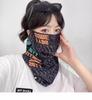 Manguitos de Hielo para Hombre Manguitos de Protección Solar para Mujer Verano Anti-UV Sueltos Delgados de Seda de Hielo Set de Máscara para Conducir y Ciclismo