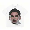 Camiseta Redonda de Manga Corta Estilo Retro Americano de Boxeo Cross-Border Stewell King Ryan Garcia para Parejas Verano