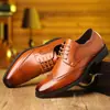 Zapatos de Vestir Formales de Cuero Cuadrados para Hombre, Talla Grande, Zapatos de Moda para Hombre, Estilo Americano, Transfronterizos