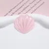 Accesorios Decorativos Serie Oceánica con Concha Transparente y Estrella de Mar para Crocs DIY, Pegatinas para Fundas de Teléfono y Accesorios para Pulseras