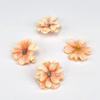 Flor de Estrella Simulada de 4 cm Decoración de Pared de Flores para Bodas Accesorios para Fotos Flores Artificiales Hechas a Mano Bricolaje Set de Boda