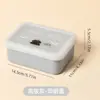 Lonchera Térmica para Oficinistas, Recipiente para Conservación en Casa, apto para Microondas, Portátil, Sello de Silicona, a Prueba de Fugas, Vajilla de Viaje