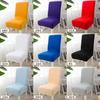 Fundas de Silla Transfronterizas, Juegos de Taburetes, Cojines para Sillas, Respaldares, Fundas de Asiento Cuatro Estaciones Todo en Uno, Estilo Elástico Universal