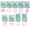 Anillo de Torre Perforada de Acero Inoxidable Juego de 3 Piezas Anillo para Mousse Molde para Base de Tarta Anillo para Tarta Francesa Anillo para Pastel
