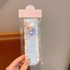 Pegatina de Flequillo de Velcro para Niñas Peine Organizador Domador de Cabello Rebelde a Cuadros Color Café con Leche Pinza para Cabello de Bebé Accesorios para el Cabello