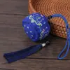 Nuevo Saquito de Loto de Buena Suerte Estilo Antiguo Material Hecho a Mano DIY Bolsita Repelente de Mosquitos Saquito Portátil Saquito para Colgar en el Coche