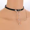 Collar Gargantilla Personalizado Ktv Chica Caliente Espina Rosa Diseño Nicho Collar Gargantilla Cadena para Clavícula de Mujer