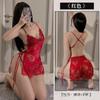 Ropa interior sexual Love Night para mujer, transparente, de encaje, con pecho pequeño, pijama sexy para coquetear en la cama, conjunto de camisón 8012