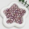 Dingyi 12-16 Hilo Nube Luna Fría Cuentas de Resina con Brillo Fino Galvanizado Cuentas Sueltas con Agujero Pasante Accesorios de Joyería para Pulsera DIY