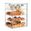 Caixa de Armazenamento de Acrílico Caixa de Pão Transparente Caixa de Exibição Armário de Exibição de Figuras Suporte de Exibição de Caixa Surpresa Caixa de Armazenamento de Cosméticos