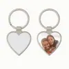 Llavero de Transferencia Térmica Llavero de Aleación de Zinc Metálico Regalo Personalizado Souvenirs Amazon Transfronterizo Personalización Personalizada