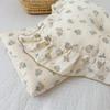 Toalla de gasa de algodón puro de Amazon, manta de hilo de doble capa, clase A, manta para la siesta del bebé, toalla de baño absorbente, estilo Ins, transfronterizo