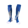 Meias Cano Alto Transfronteiriças, Meias Esportivas Elásticas, Meias para Ciclismo, Corrida, Yoga, Meias de Compressão Longas Masculinas, Meias Respiráveis de Secagem Rápida Femininas