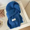 Bufanda de Color Sólido para Mujer, Ambiente Invernal, Lana Tejida, Versátil, Sencilla, Bufanda Gruesa y Cálida para Pareja para Hombres, Lote de Fabricante