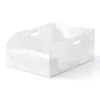 Bandeja de Arena Plegable Portátil para Gatos, Bandeja de Arena Ecológica de PP, 47x33x18cm, Impermeable y a Prueba de Fugas, para Viajes y Hogar