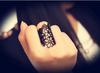 Visite Xuan, joyería de moda europea y americana, anillo de mujer con encaje hueco y flores, fabricantes de suministro transfronterizo al por mayor