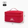 Kit Médico Bolsa para Armazenamento de Medicamentos Bolsa Portátil para Armazenamento de Medicamentos para Casa e Viagem Grande Capacidade Cuidados Médicos Caixa de Medicamentos de Primeiros Socorros Médicos
