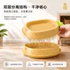 Caja de hierba para gatos, caja de cultivo hidropónico sin tierra, taza de hierba para gatos hidropónica fácil de usar, ayuda a la digestión del gato y reduce las bolas de pelo, maceta de cultivo para mascotas