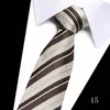 Venta al por mayor de fábrica En stock Corbata Formal para Hombre de Negocios 7.5cm Poliéster Seda, Gama Alta, Más Vendido en Amazon