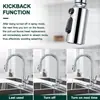 Extensor de grifo para fregadero de verduras alargado artefacto anti-salpicaduras de agua para cocina boquilla de ducha giratoria universal boquilla receptora de agua