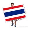 Tamaño de pie al por mayor 3*5 pies 90*150 cm Bandera de Tailandia bandera de poliéster soporte