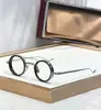 Rigon Moda Europea y Americana Nuevo Metal Marco Redondo Pequeño Punk Marco Liso Personalizado Retro Jmm Marco de Lentes Ópticos