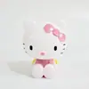 Celebridade da Internet Kt Cat My Melody Figuras Decorativas para Bolo de Aniversário de Meninas Desenho Animado Kuromi Kitty Decorações de Confeitaria