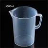 Taza medidora de plástico Vaso de laboratorio con asa Taza para mojar uvas Taza para mojar medicamentos Taza graduada Taza medidora con escala