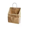 Bolsa de Almacenamiento de Tela de Algodón y Lino Personalizada, Bolsa Organizadora de Mesita de Noche para Artículos Varios, Bolsa Colgante de Puerta para Dormitorio de Estudiantes, Bolsa de Almacenamiento Montada en la Pared