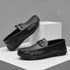 Explosions Doug Zapatos para Hombre Primavera y Verano Nuevos Zapatos Casuales de Cuero para Hombre Mocasines de Negocios Británicos Zapatos Transfronterizos para Transmisión en Vivo de Tiktok