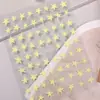 Adesivos de Unha Estrela de Cinco Pontas Tortos de Cor Sólida Planos Versáteis Estrela de Cinco Pontas Assimétrica Adesivos de Arte de Unha DIY Joias Estilo Dh