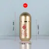Botellas Acrílicas para Productos de Salud, Botellas para Medicamentos, Botellas Dispensadoras de Plástico Vacías, Botellas para Cápsulas, Botellas Pequeñas para Tabletas, Materiales de Empaque