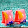 Coreano ins Espessado Splash Ink Swim Ring com Alça Adulto Inflável Anel Nas Axilas Anel Flutuante Extra Engrossado