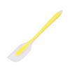 Herramientas para hornear, gran raspador integrado de silicona translúcida, espátula para crema, raspador para pasteles, fábrica en stock, venta al por mayor