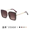 Gafas de Sol de Lujo Cuadradas con Tachuelas de Diamante y Marco Grande para Mujer 2026, Gafas de Sol de Moda Callejera de Alta Gama con Protección Solar