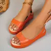 Zapatos de Mujer Transfronterizos Europeos y Americanos, Sandalias de Verano con Suela Gruesa y Punta Abierta para Mujer, Sandalias de Playa de Comercio Exterior 2026, Nuevo Estilo Europeo y Americano al por Mayor Tallas Grandes