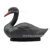 Novos ornamentos flutuantes de cisne negro e cisne branco artificiais para lagos de jardim, para decoração de paisagismo externo na Rússia e no Canadá