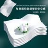 30 Pack de papel 400 tamanho grande doméstico papel sanitário caixa cheia guardanapo acessível tecido facial limpar papel