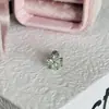 Colección de Brazaletes de Oreja Verde Fresco de Primavera: Aretes de Acero de Titanio Color Verde Menta Transparente con Aretes de Trébol de Cuatro Hojas Microincrustados