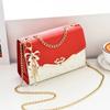 Bolso de Mujer 2024 Nueva Llegada Trendy Ins Estilo Coreano Combinable Bolso Pequeño Bolso Bandolera de Cadena Cuadrado Pequeño
