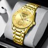 Reloj Redondo de Esfera Grande Retro para Hombre y Mujer Moderno Dominante Elegante Esfera Negra Diseño Nicho Sentido de Alta Gama