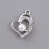 Moda Europea y Americana aleación perla collar colgante diy pulsera bolsa llavero colgante diamante decoración material