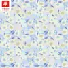 Tecido 100% algodão 40S estampado com pequenas estampas florais, adequado para vestidos femininos e infantis, camisas e artesanato DIY, disponível em estoque