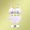 Roupa íntima sem marcação Feminina Esportiva Fina Verão Peito Grande Peito Pequeno Levanta-se Sem Aro Sutiã Anti-queda