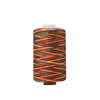 Fio de Poliéster Multicor para Roupa Fio Gradiente Arco-Íris Colorido para Costura à Mão 402 Lote de Fio de Costura Metabo