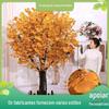 Fabricante de Árvore de Ginkgo Artificial Personalizada Árvore dos Desejos Artificial Árvore de Ginkgo Enfeites de Shopping Decoração de Sala de Estar Árvore de Estilo