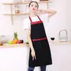 Delantal Ajustable de Cuello Halter con Impresión Publicitaria para Cocina, Restaurante, Cocina, Comida Rápida, Ropa de Trabajo para Hotel al por Mayor Sin Mangas