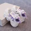 Zapatos para Niñas Kuromi 2026 Nuevos Tenis Negros de Verano para Niños Mayores Malla Running Zapatos Papá